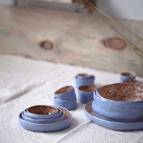 Collection decorative dinnerware "Dejavu" (Artistic ceramics)