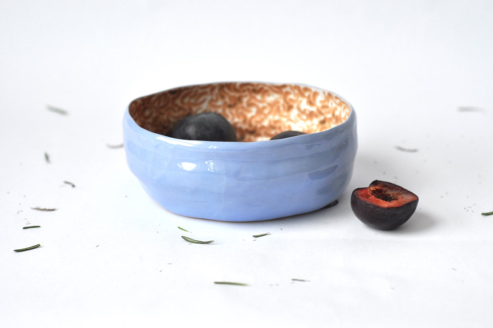 Big ceramic plate (Handmade)