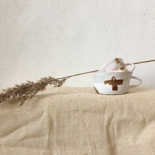 Cups and glass — Collection "Crosses and zero"