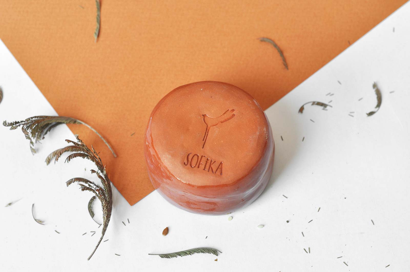 Rear view - Ceramic bowl (Handmade)