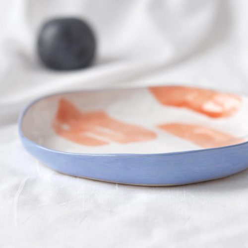 Side view - Flat plate (Handmade)