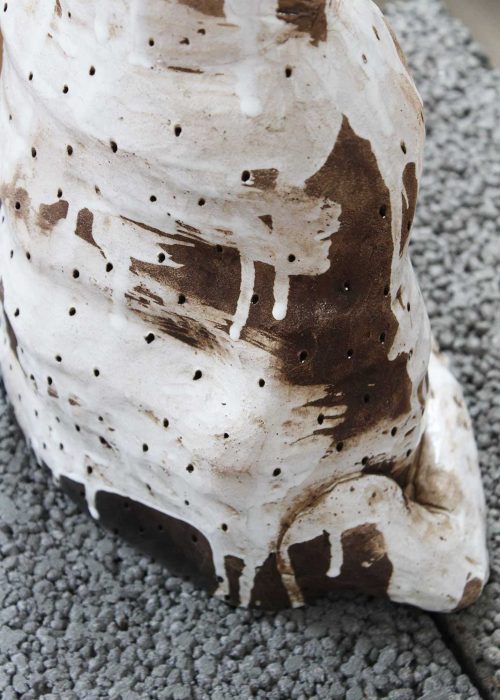 Decorative sculpture from ceramics - Series ``Gossips`` (Handmade) Decorative sculpture from ceramics - Series ``Gossips`` (Handmade)