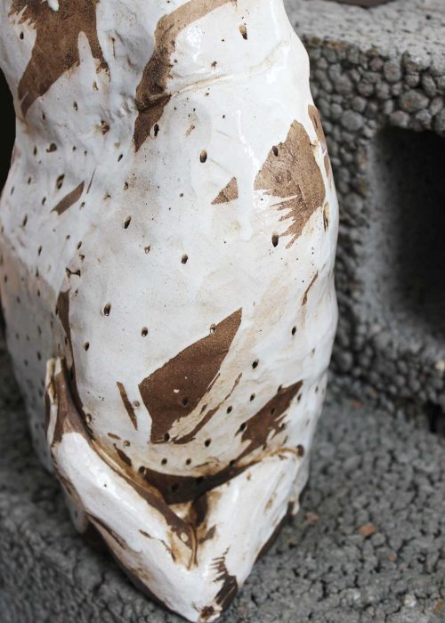 Decorative sculpture from ceramics - Series ``Gossips`` (Handmade) Decorative sculpture from ceramics - Series ``Gossips`` (Handmade)