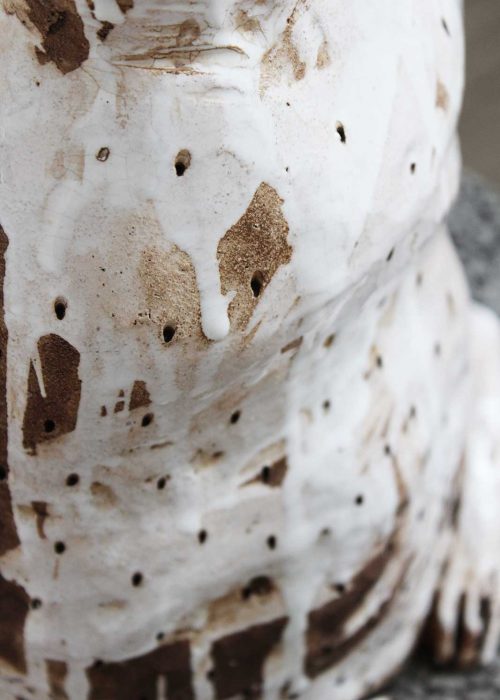 Decorative sculpture from ceramics - Series ``Gossips`` (Handmade) Decorative sculpture from ceramics - Series ``Gossips`` (Handmade)