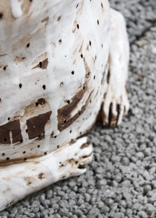 Decorative sculpture from ceramics - Series ``Gossips`` (Handmade) Decorative sculpture from ceramics - Series ``Gossips`` (Handmade)