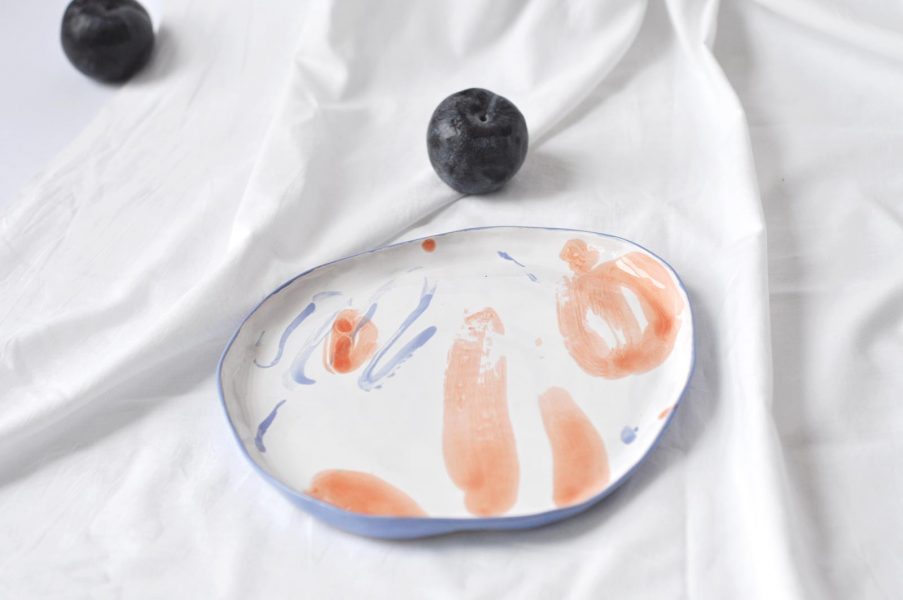 Flat plates - Set ``Oranges``