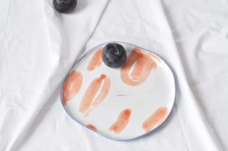 Flat plates - Set ``Oranges``