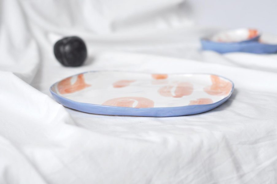 Flat plates - Set ``Oranges``