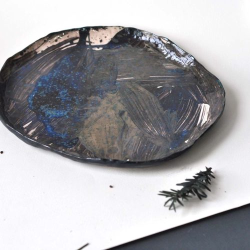 Plate "Silent abyss" Plate "Silent abyss"