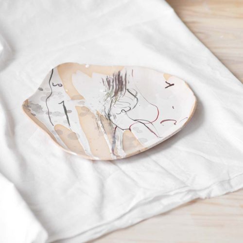 Plate — Series "Dance" No. 3