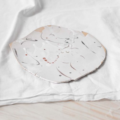 Plate — Series "Dance" No. 4