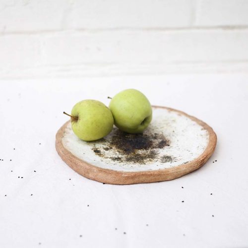 Side view - Decorative ceramic dish (Handmade)