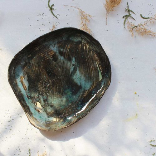 Flat plate with border