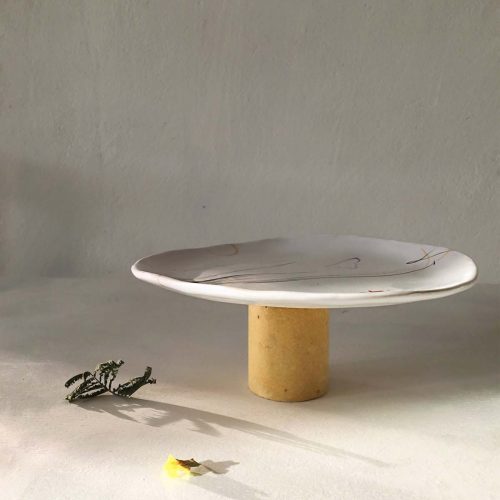 Side view - Plate handmade