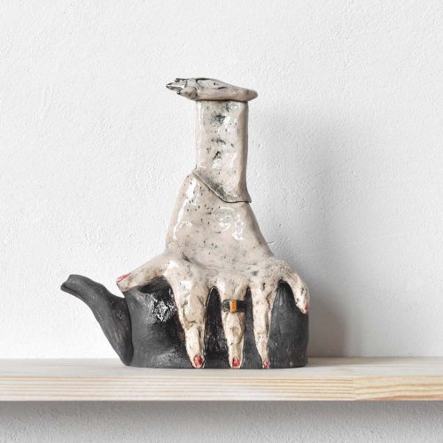 Decorative teapot — Series "Presence" No. 2