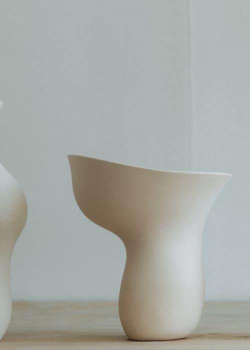 Collection of flower vases