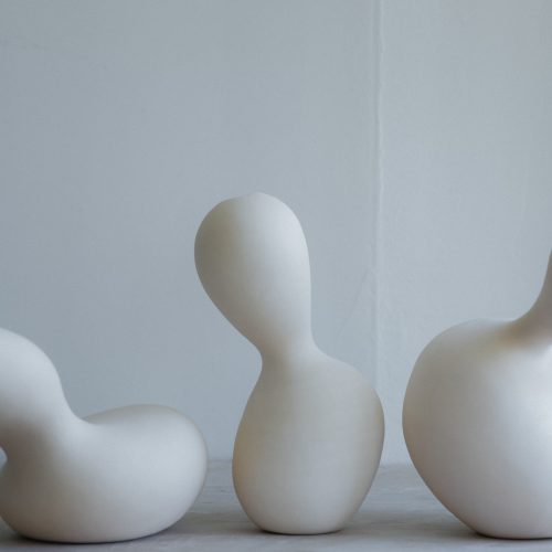 Collection of flower vases