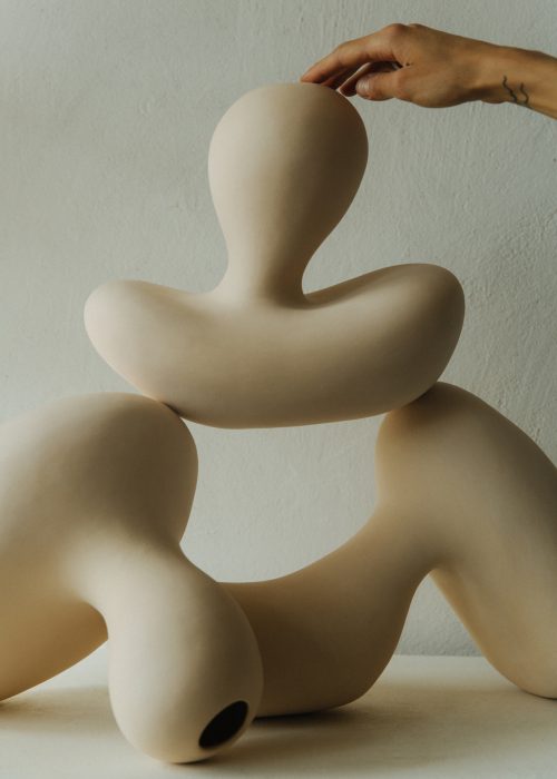 Collection of flower vases