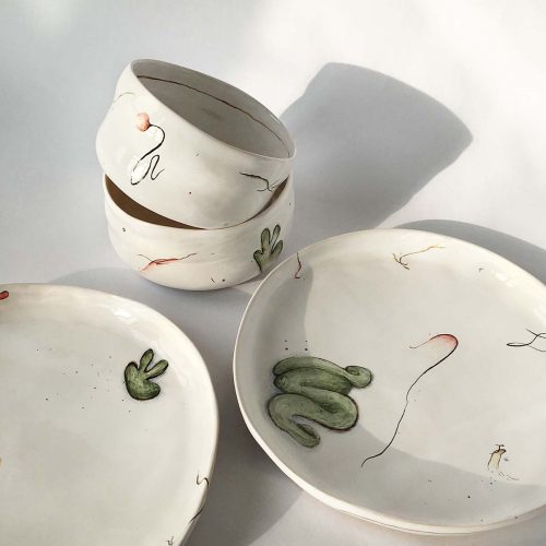 Набір тарілок "Про тілесне"