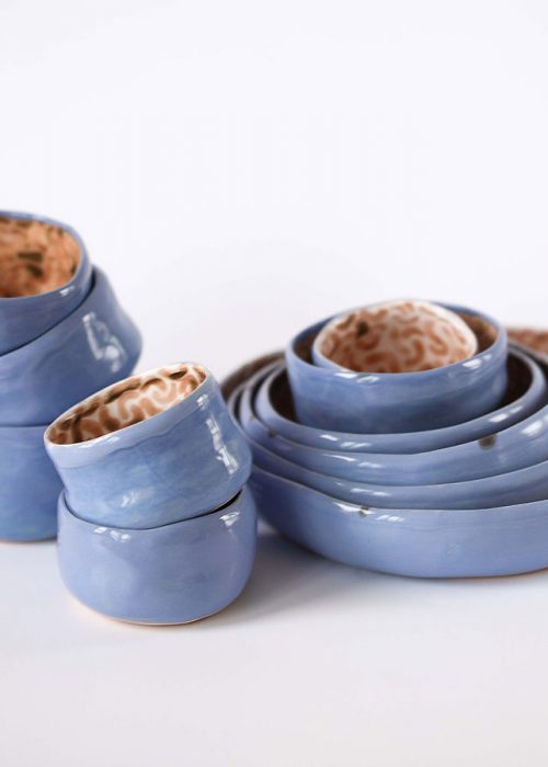 Декоративні керамічні тарілки і піали - Колекція «Дежавю» (Ручна робота)