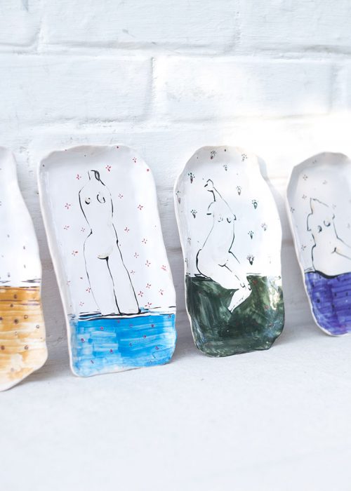 Серія декоративного посуду «Оголені» (Художня кераміка)