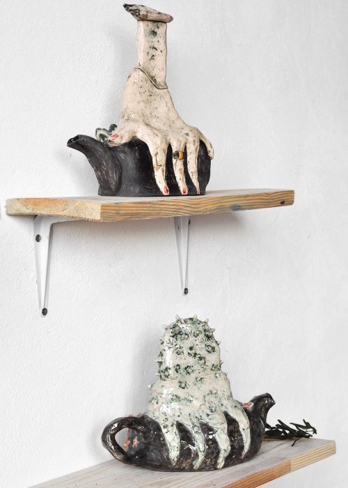 Декоративні чайники з кераміки - Серія «Присутність» (Ручна робота) Декоративні чайники з кераміки - Серія «Присутність» (Ручна робота)