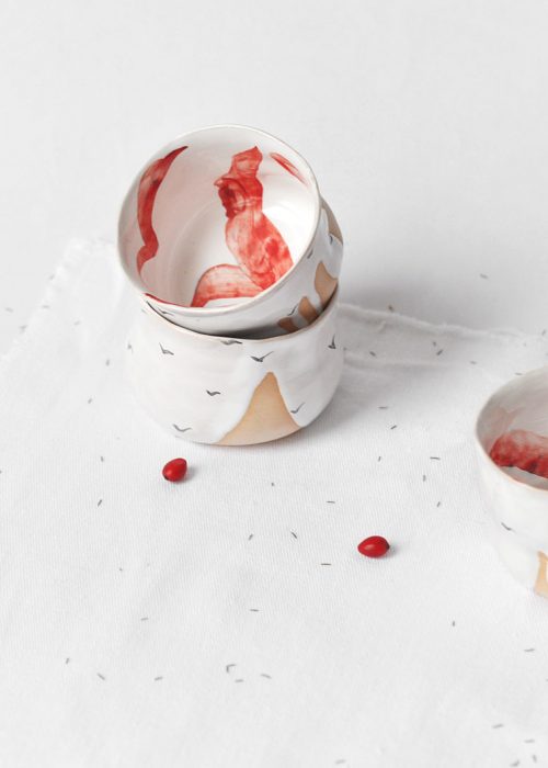 Декоративні піали з кераміки - Колекція «Чайки» (Ручна робота)