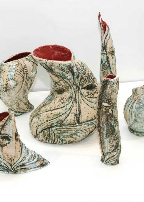 Серія декоративних ваз «Образ» (Художня кераміка) Серія декоративних ваз «Образ» (Художня кераміка)