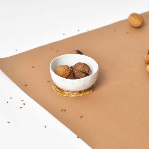 Вид збоку - Декоративна маленька піала (Ручна робота)