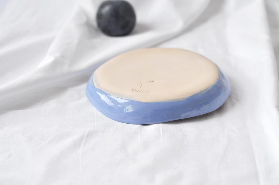 Тарілки з бортиком - набір «Апельсини»