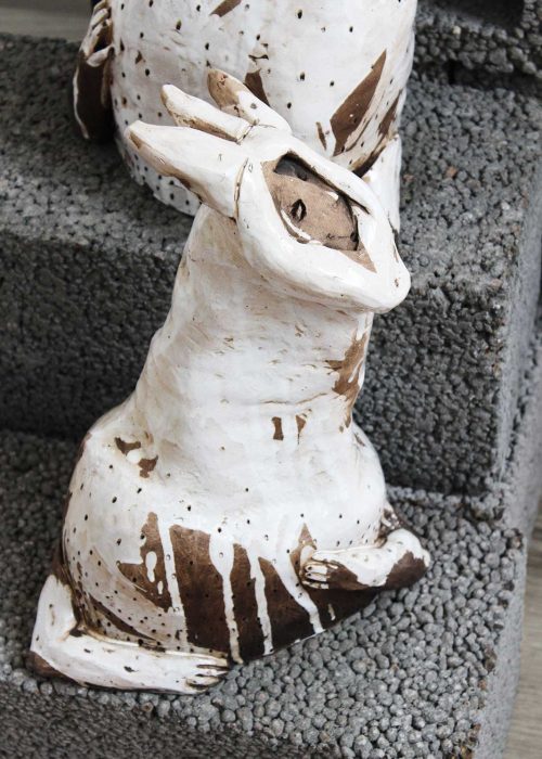 Декоративні скульптури з кераміки - Серія «Пліткарки» (Ручна робота)