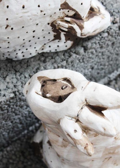 Серія декоративних скульптур «Пліткарки» (Художня кераміка)