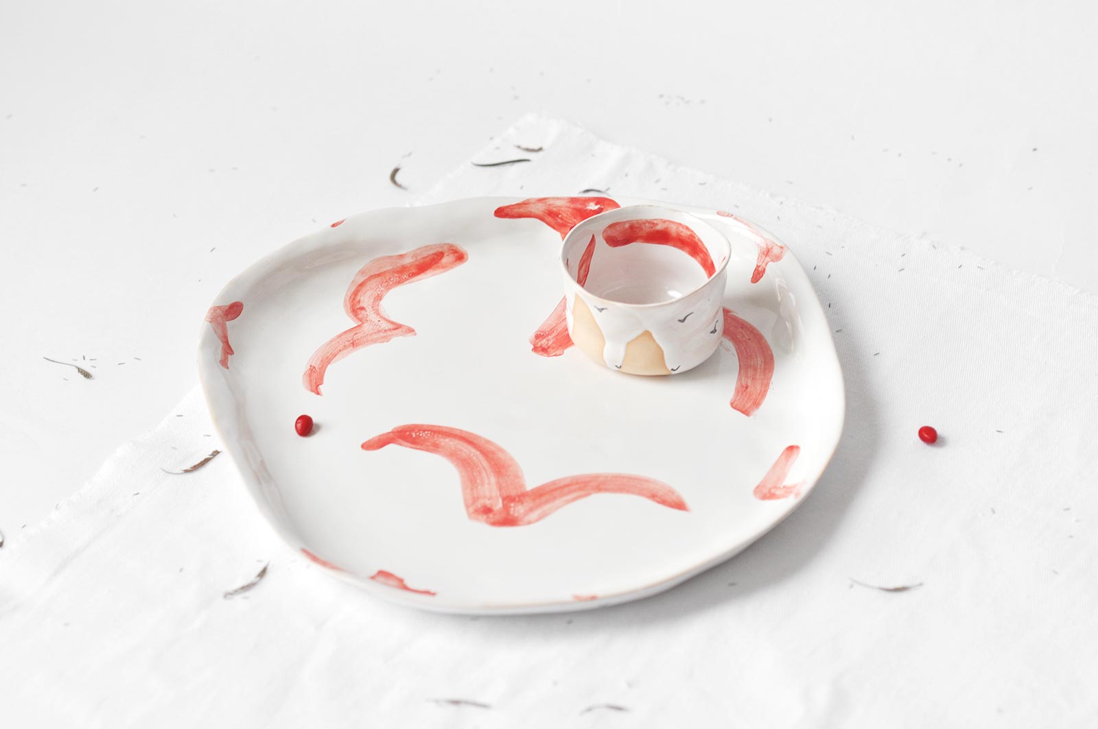 Декор - Велика плоска тарілка