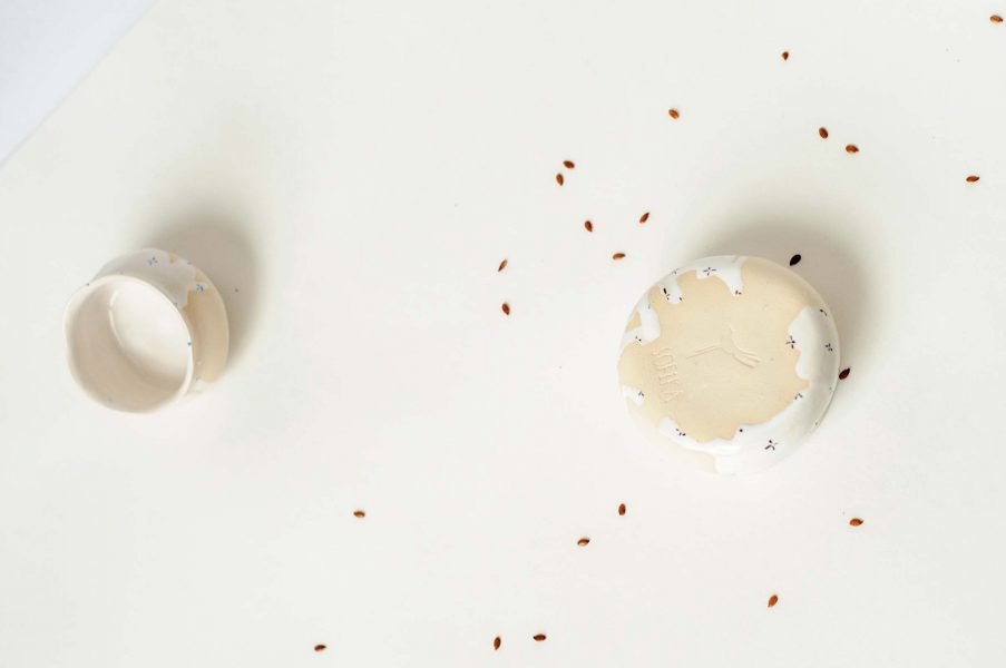 Піали - колекція «Квіти з молоком»