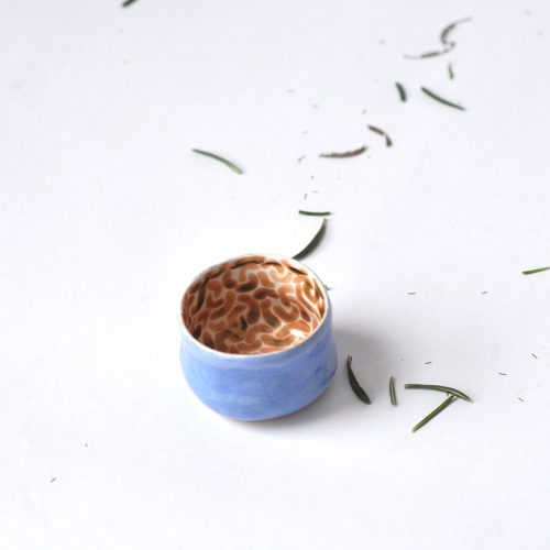 Вид збоку - Соусник з кераміки (Ручна робота)