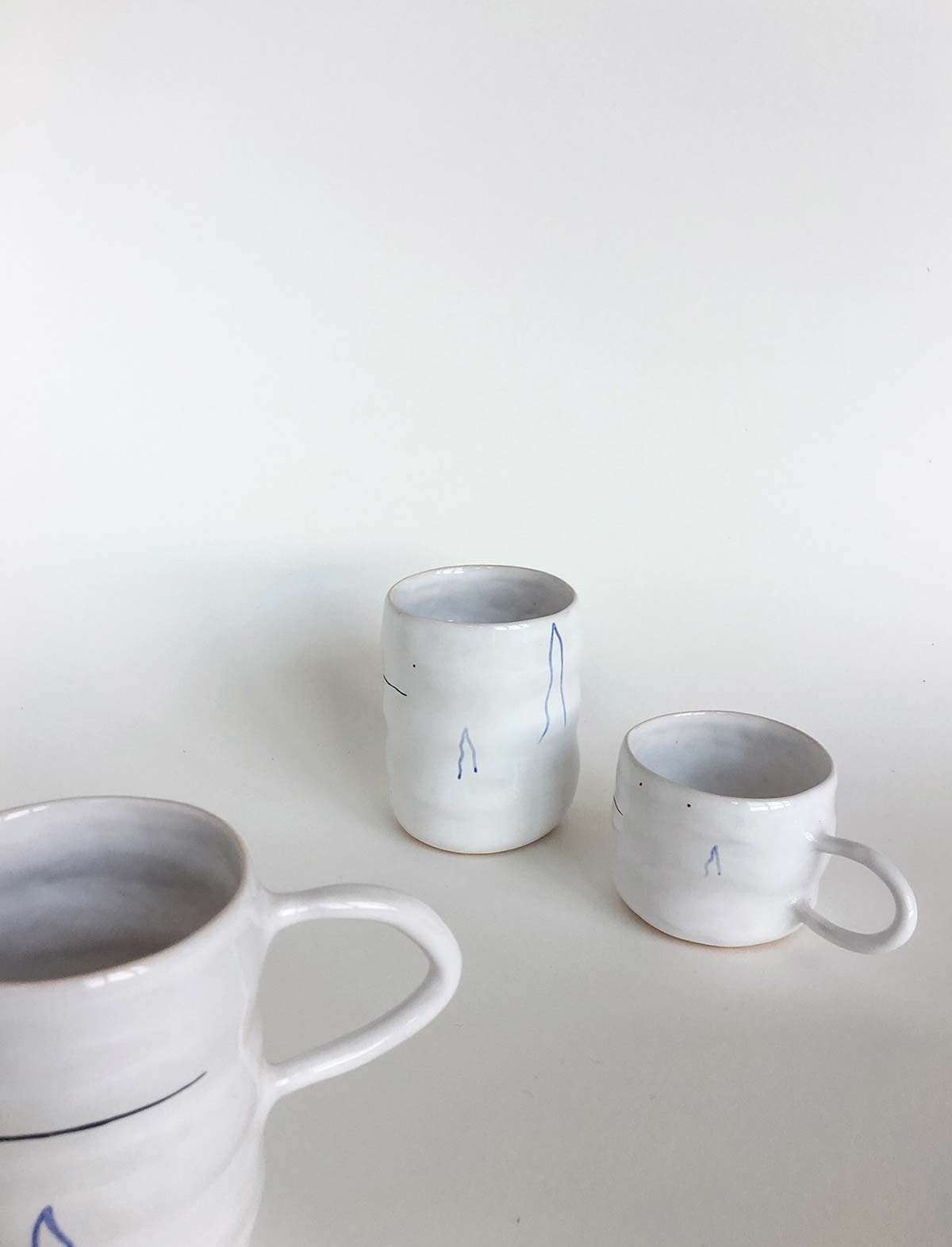 Набір з двох чашок і стакана «Хвилі»