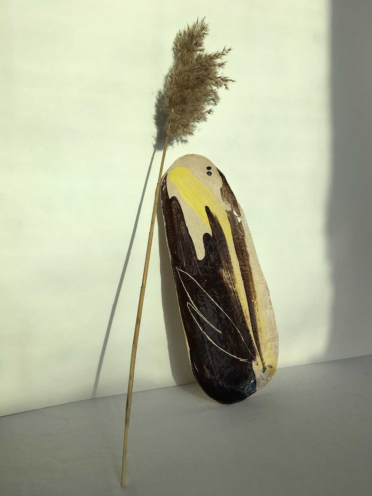 Велика овальна тарілка (Ручна робота)