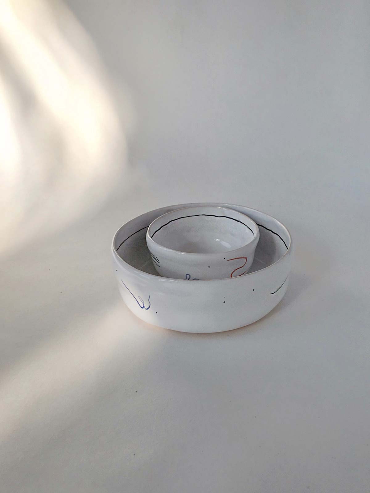 Піала і тарілка - Набір тарілок