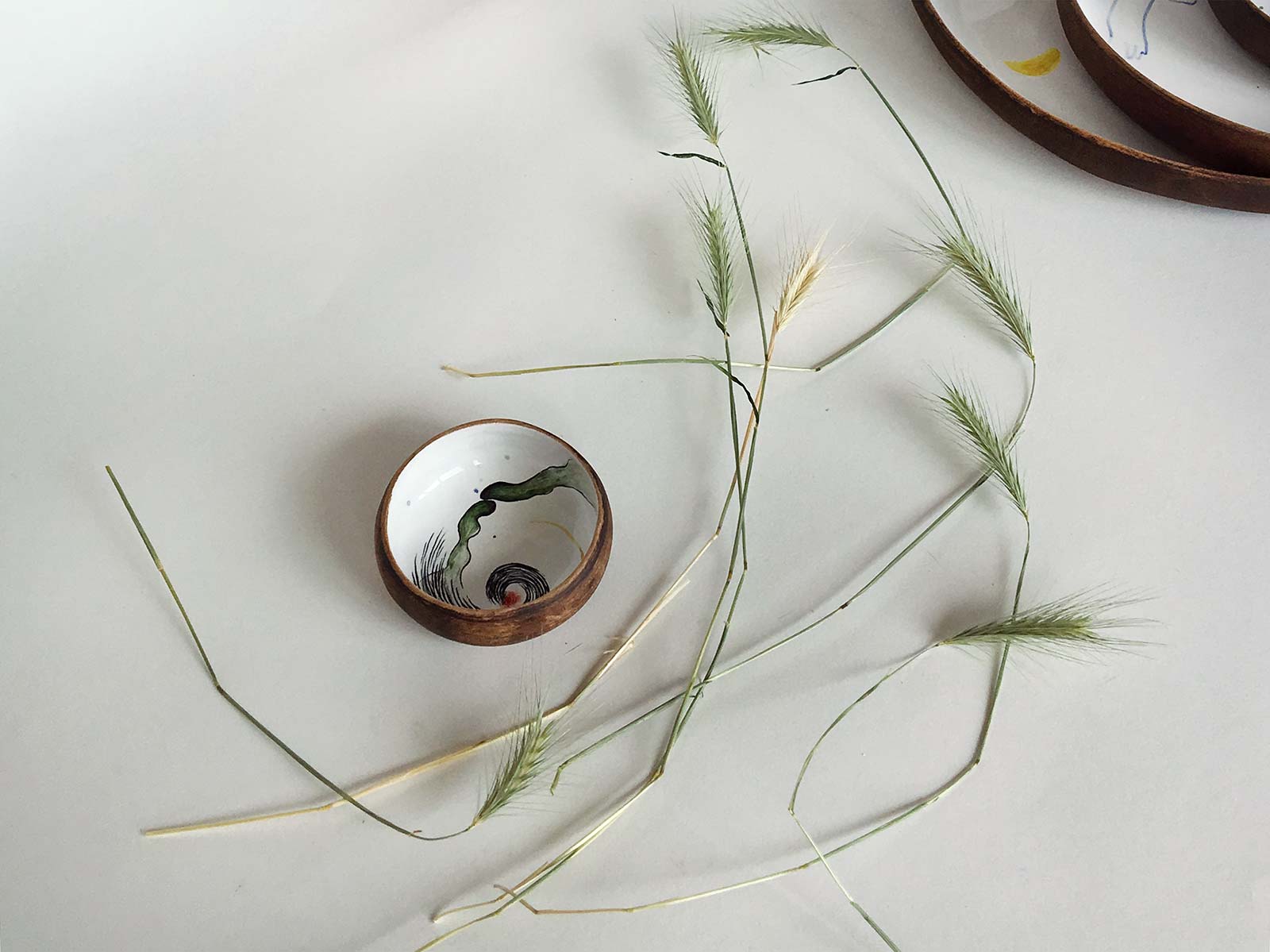 Керамічна тарілка з колекції «Космічність» №5