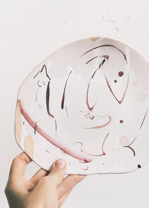 Серия декоративных тарелок «Танец» (Художественная керамика)