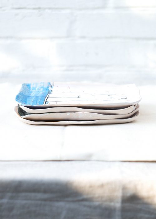 Декоративные тарелки из керамики - Серия «Обнаженные» (Ручная работа)