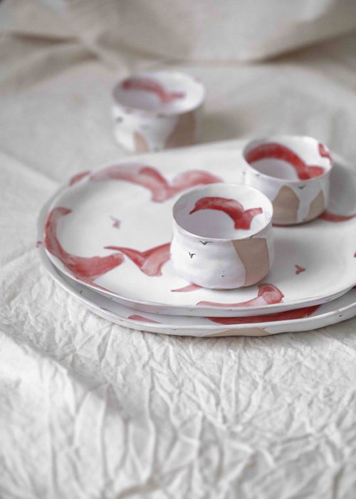 Коллекция декоративной посуды «Чайки» (Художественная керамика)