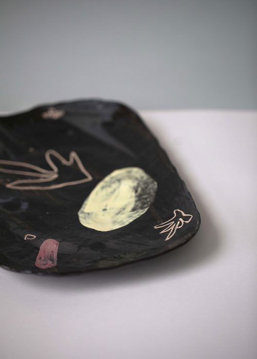 Декоративный набор изделий «Непринужденность» (Художественная керамика)