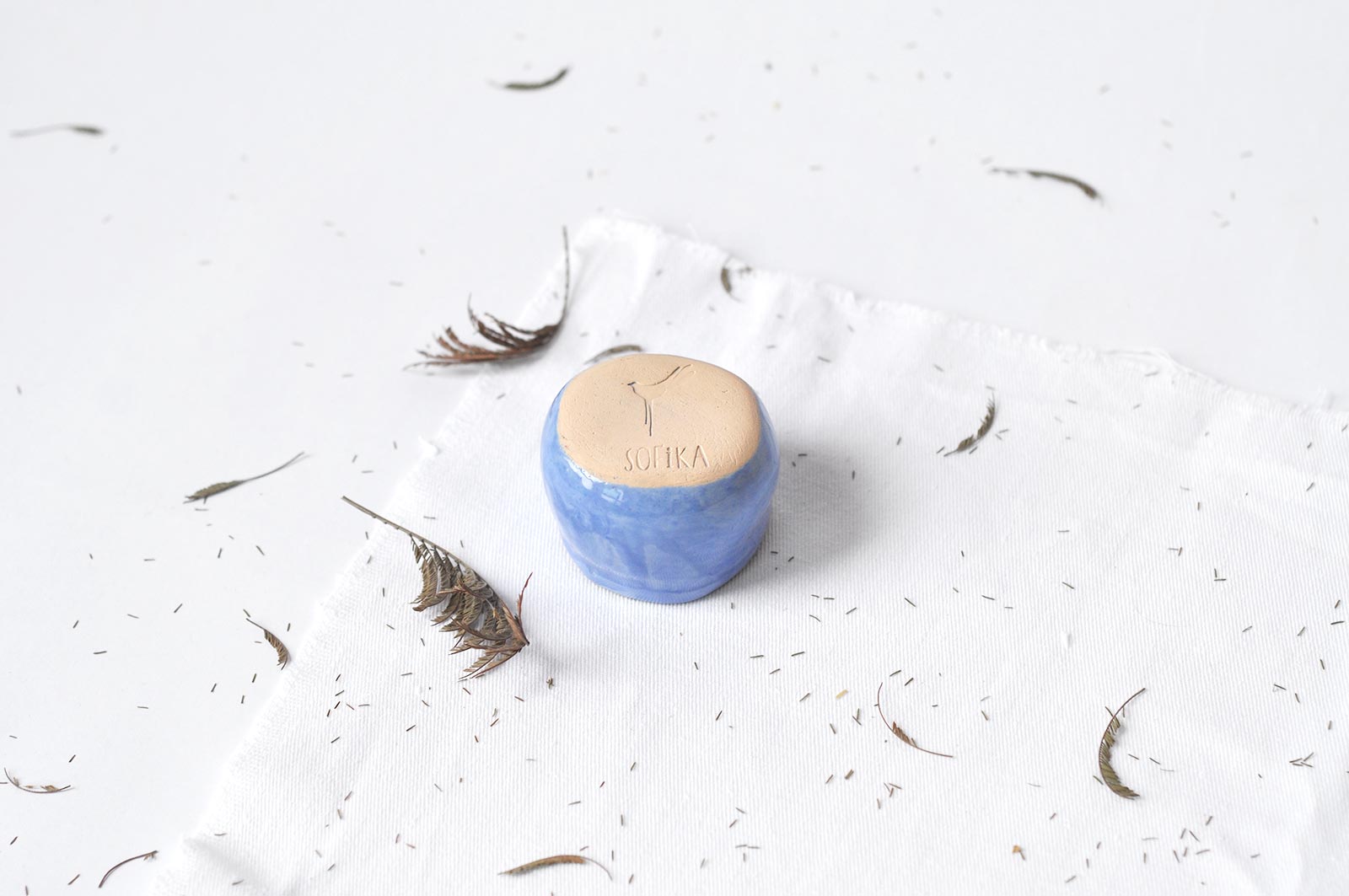 Вид сзади - Декоративный соусник (Ручная работа)