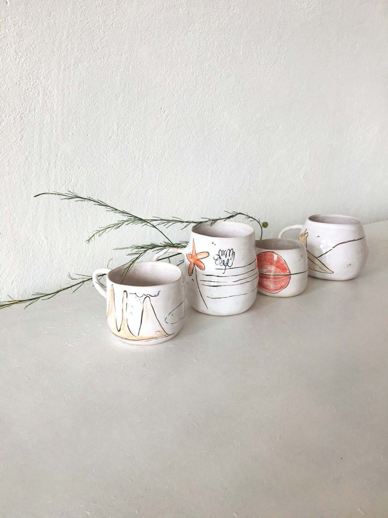 Чашки из коллекции «О лете»