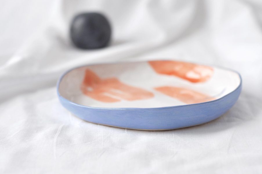 Тарелки с бортиком - набор «Апельсины»