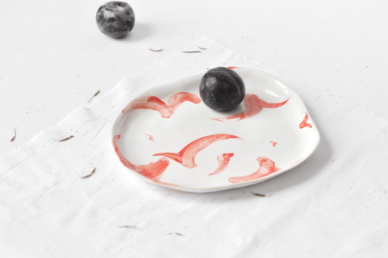 Плоские тарелки из набора «Чайки»