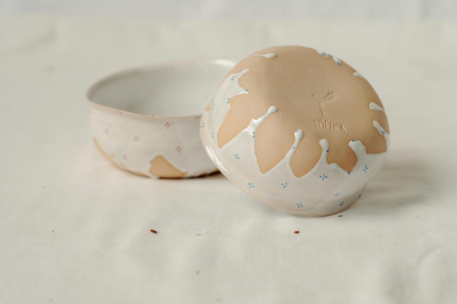 Маленькие тарелки - коллекция «Цветы с молоком»