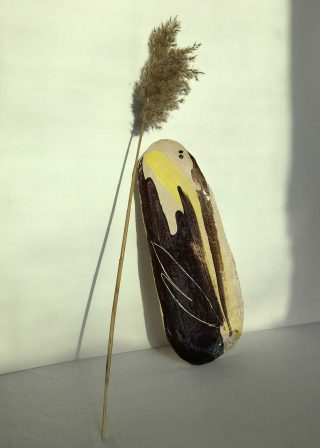 Большая овальная тарелка (Ручная работа)