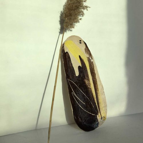 Большая овальная тарелка